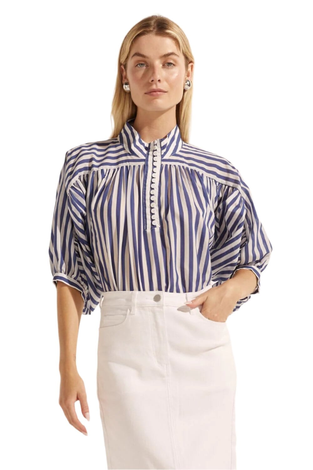 Adage Top-Navy Stripe Top Zoe Kratzmann 