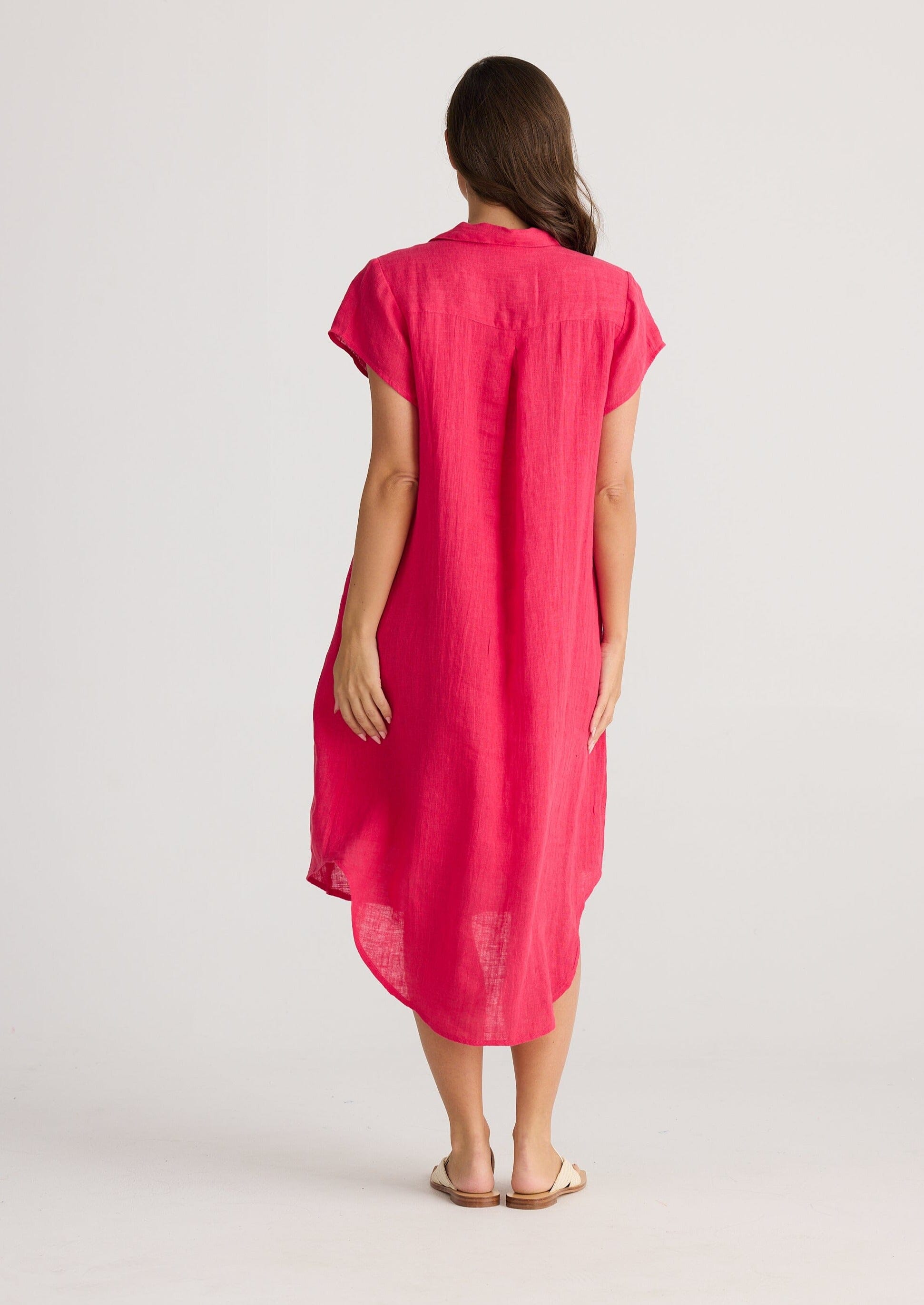 Ahoy Tunic-Raspberry Dress Holiday 