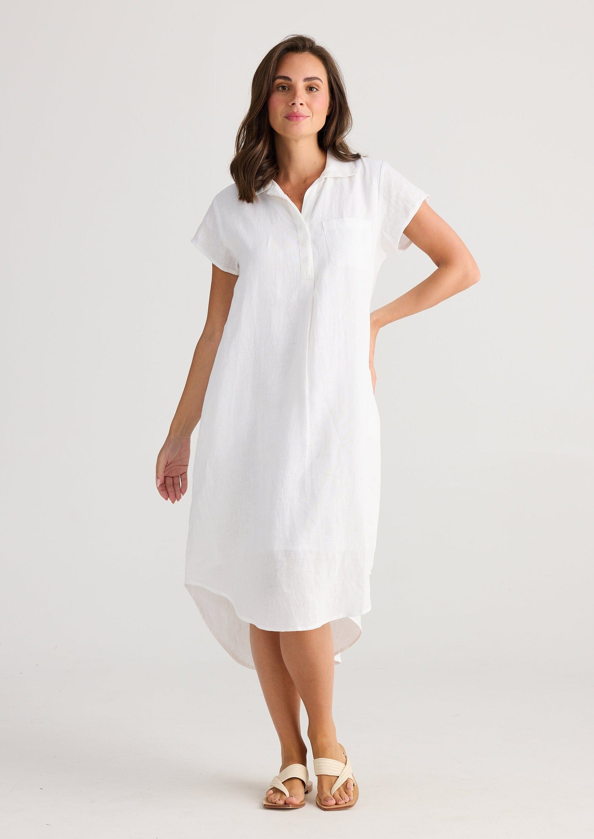 Ahoy Tunic-White Dress Holiday 