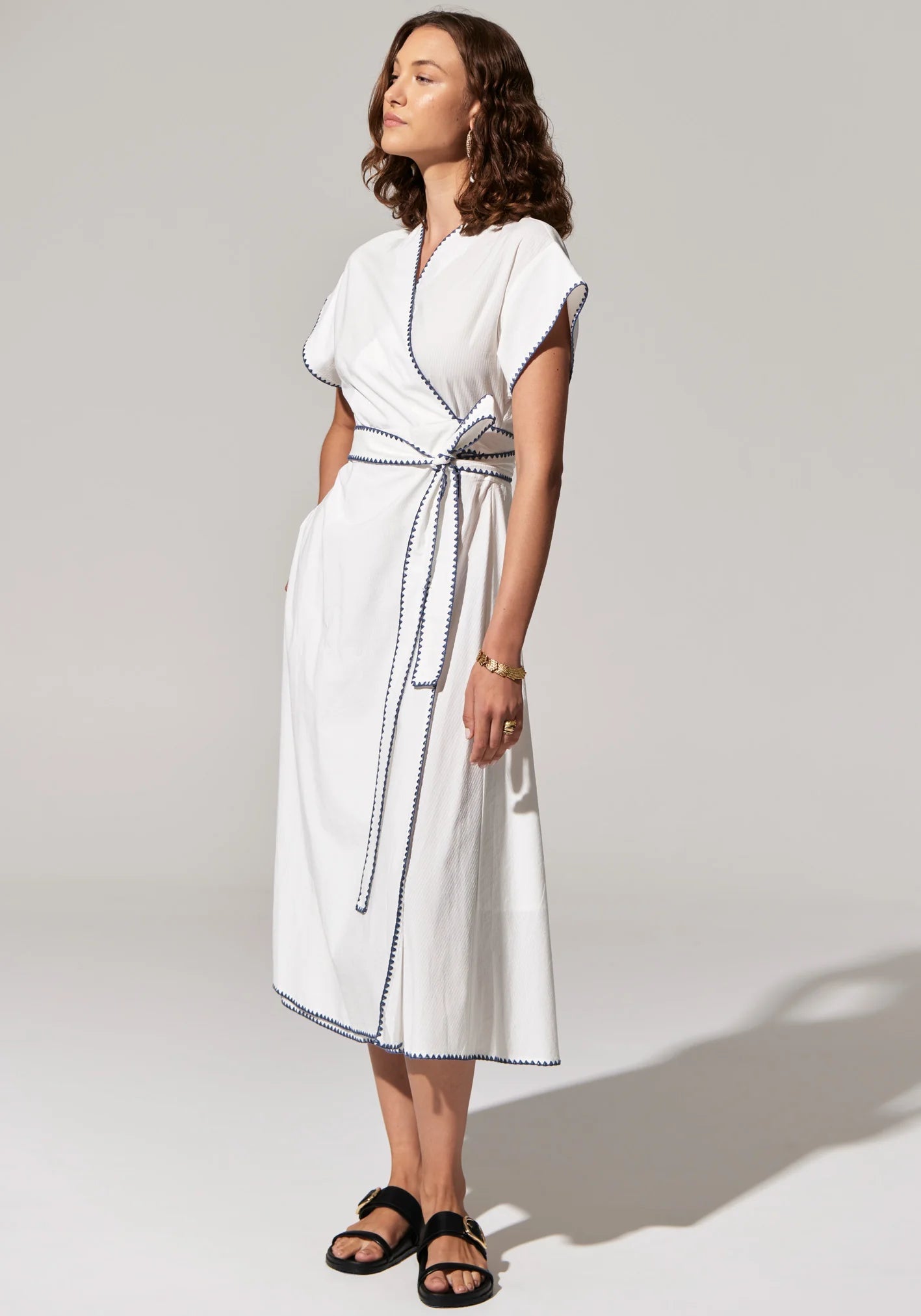 Ava Wrap Dress Dress POL 