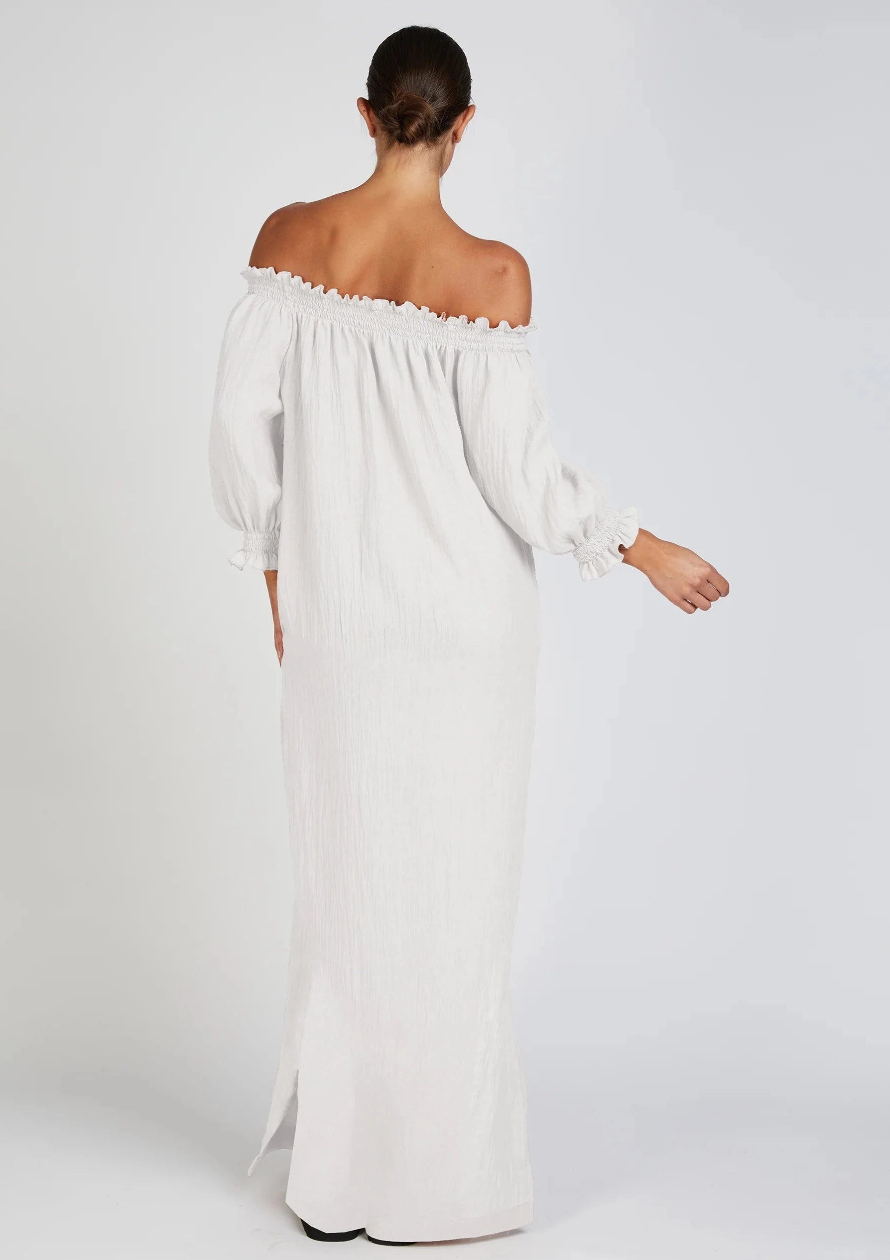 Ayra O/S Dress -white Dress In The Sac 