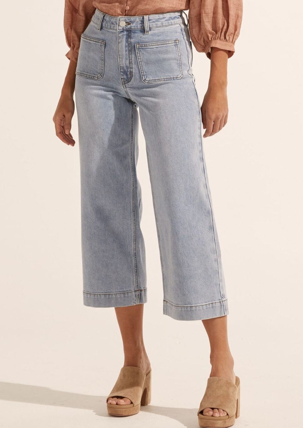 Establish Jean-Light wash denim Pants Zoe Kratzmann 