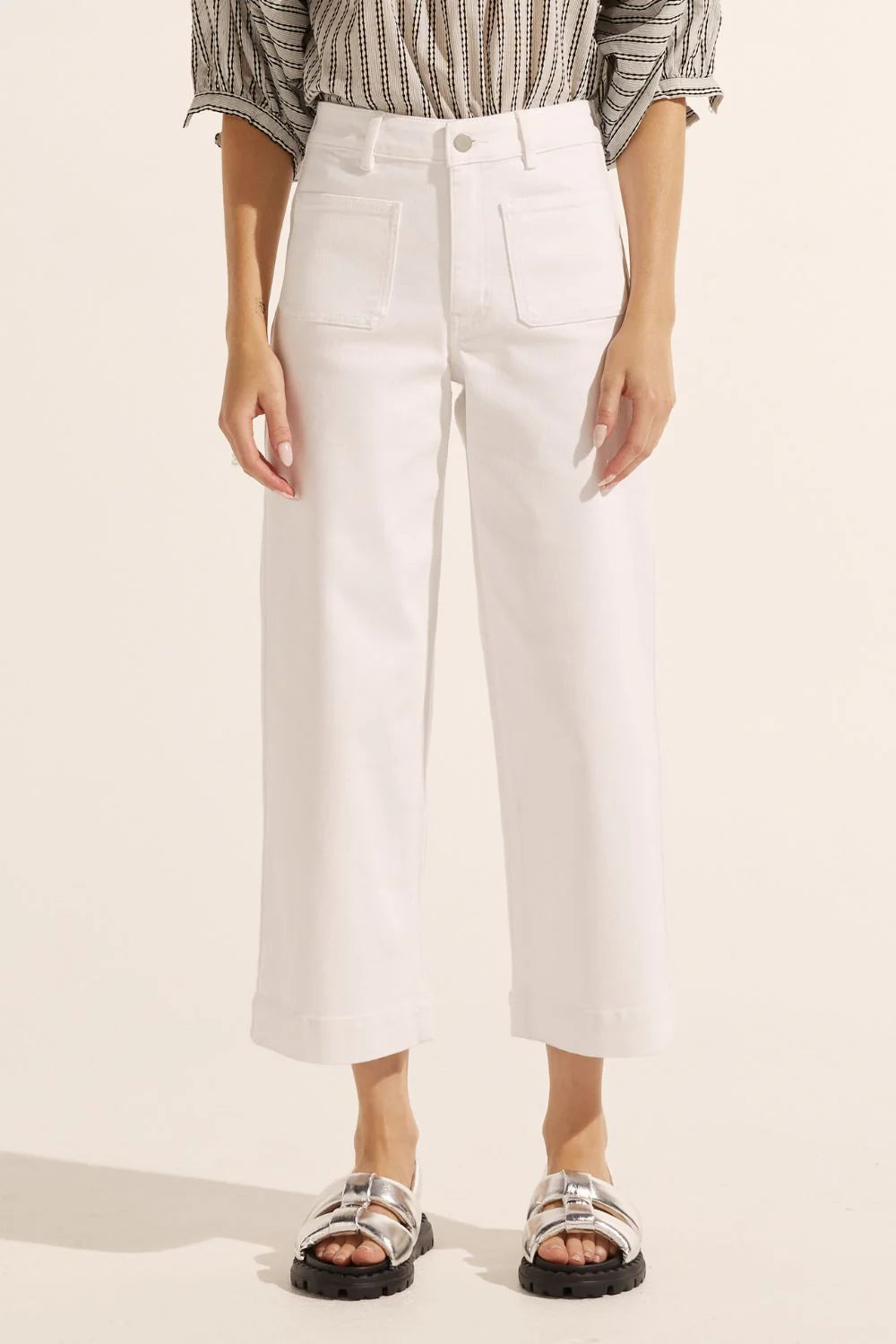 Establish Jean-Porcelain Pants Zoe Kratzmann 