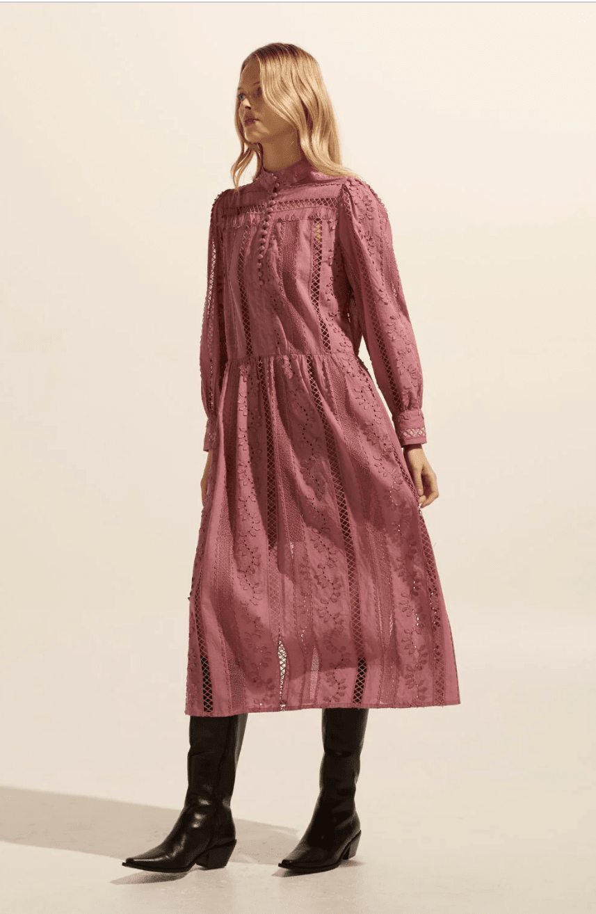 Gleam Dress-Magenta Dress Zoe Kratzmann 