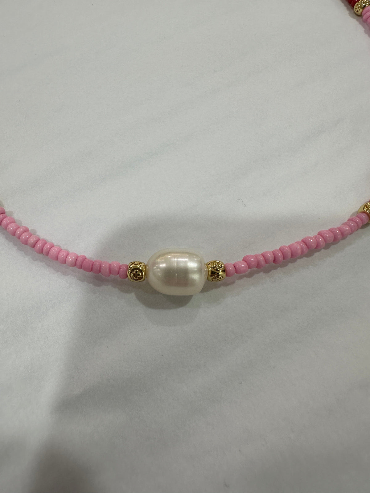 Jess Moroccan pearl Bead Necklace Jewellery Marcel &amp; Harper 