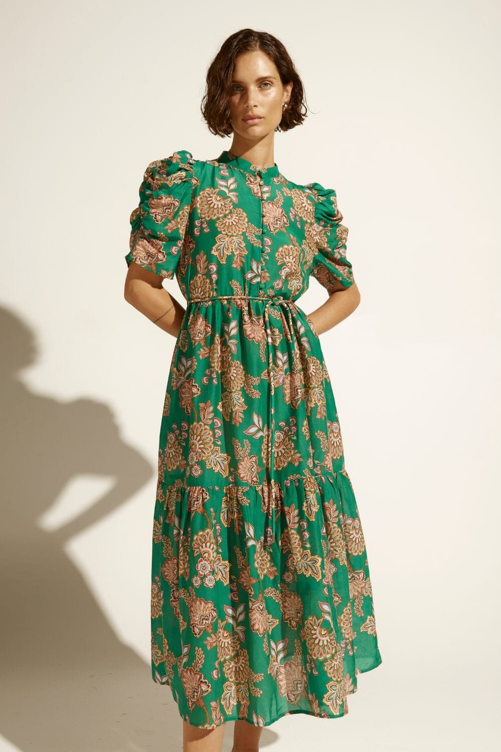 Opus Dress-Palm Green Dress Zoe Kratzmann 