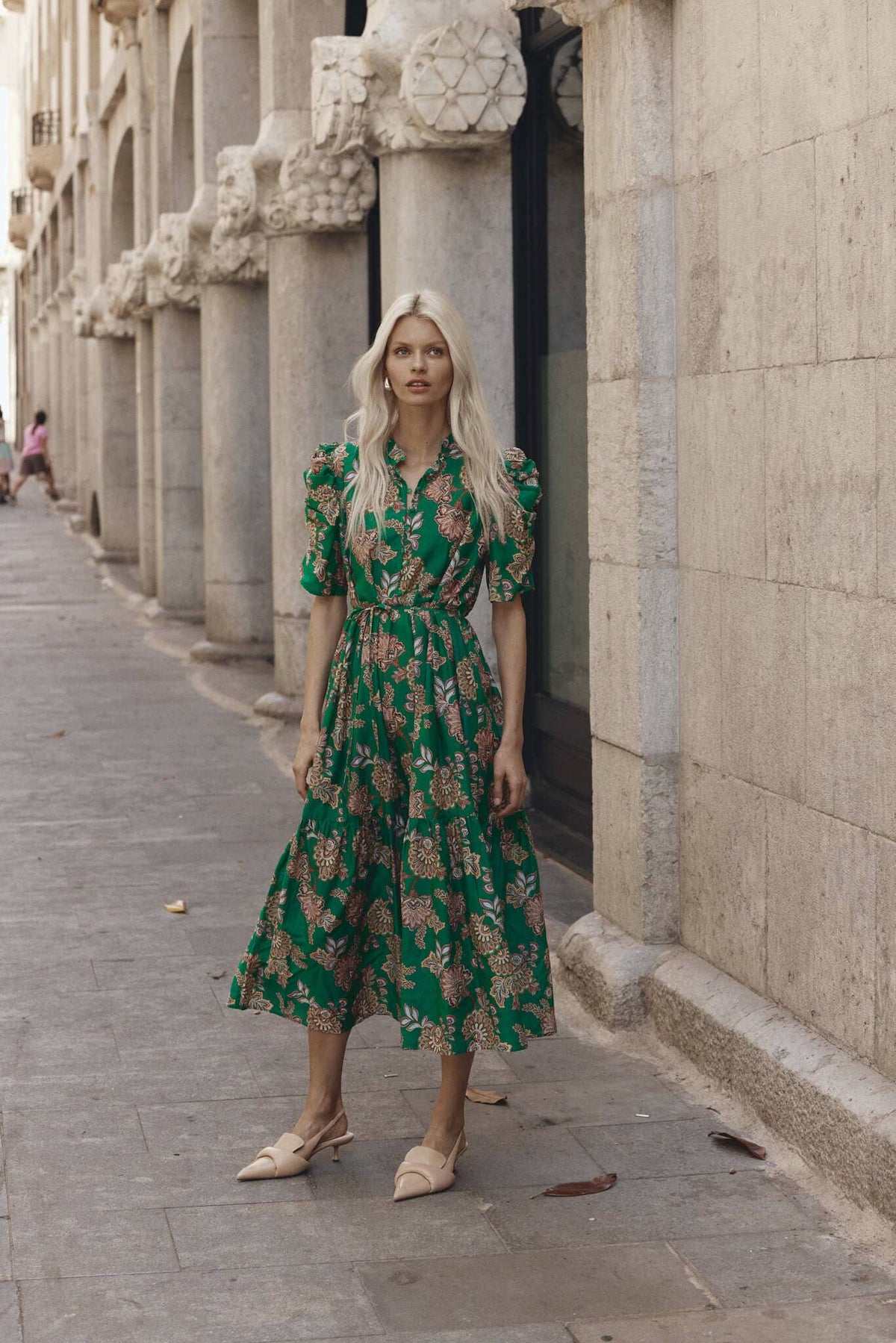 Opus Dress-Palm Green Dress Zoe Kratzmann 