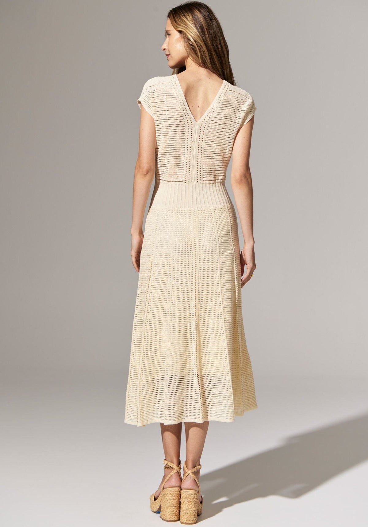 Paco Knit Dress-Ivory Dress POL 