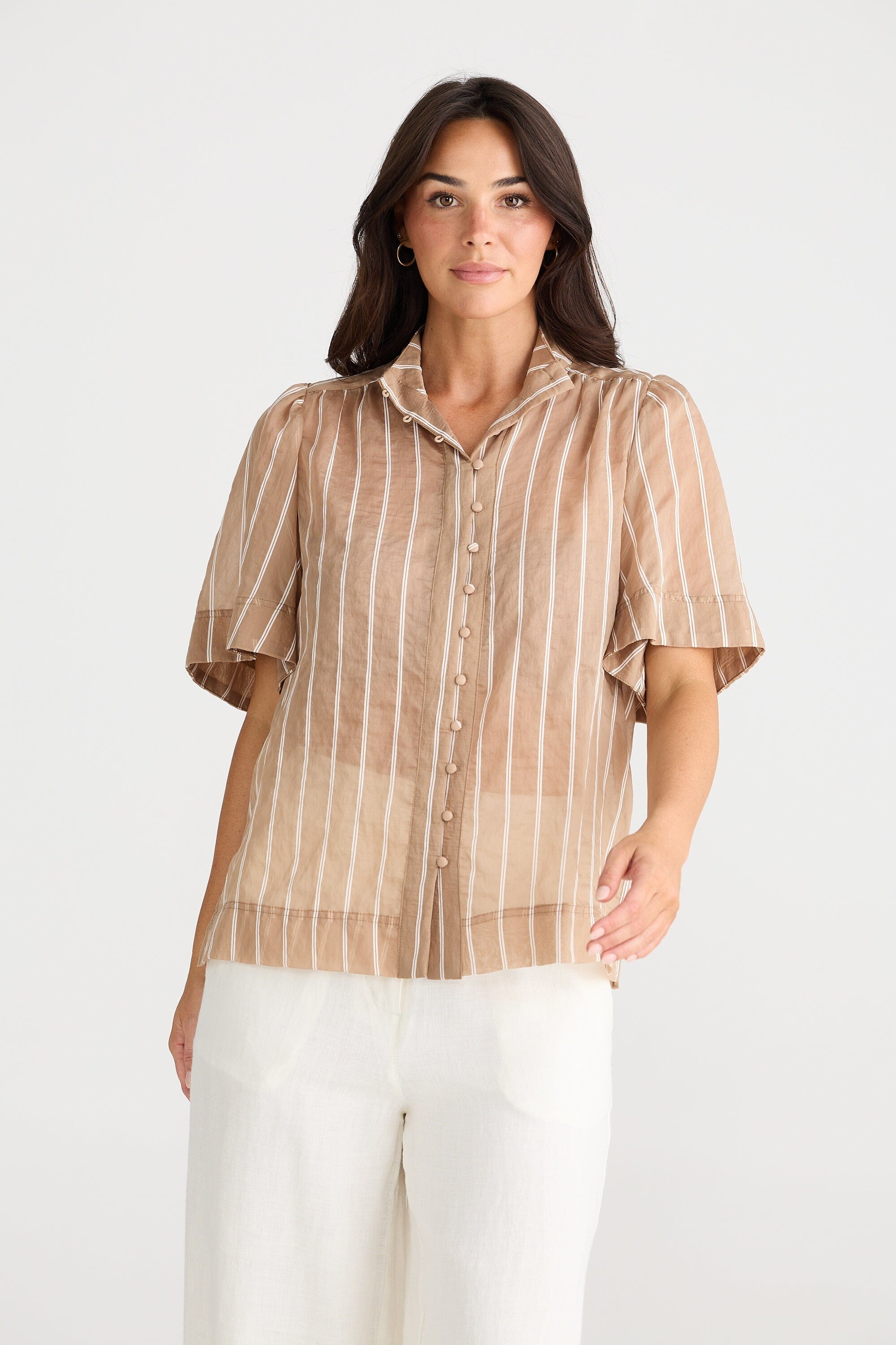 Penelope Top-stripe Top Brave & True 