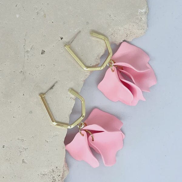 Petal Earrings Jewellery Urban Tonik 