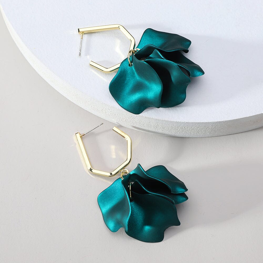 Petal Earrings Jewellery Urban Tonik 