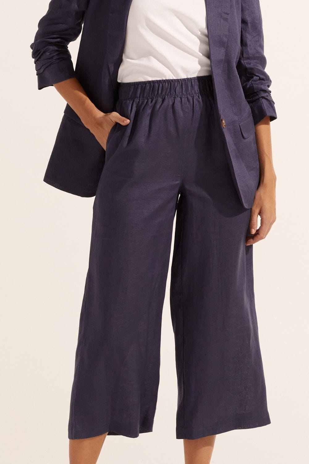 Wattage Pant-Indigo Pants Zoe Kratzmann 